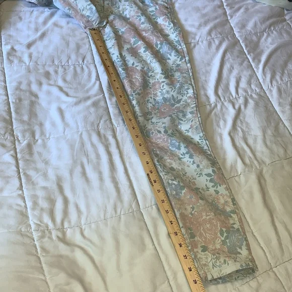 Delia floral skinny stretchy jeans size 9/10 - Picture 7 of 12